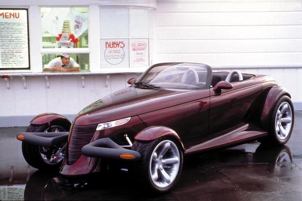 a 1-of working production of the modern roadster